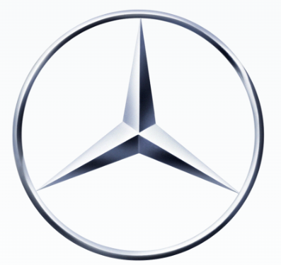 mercedes-benz logo luxury car rental service