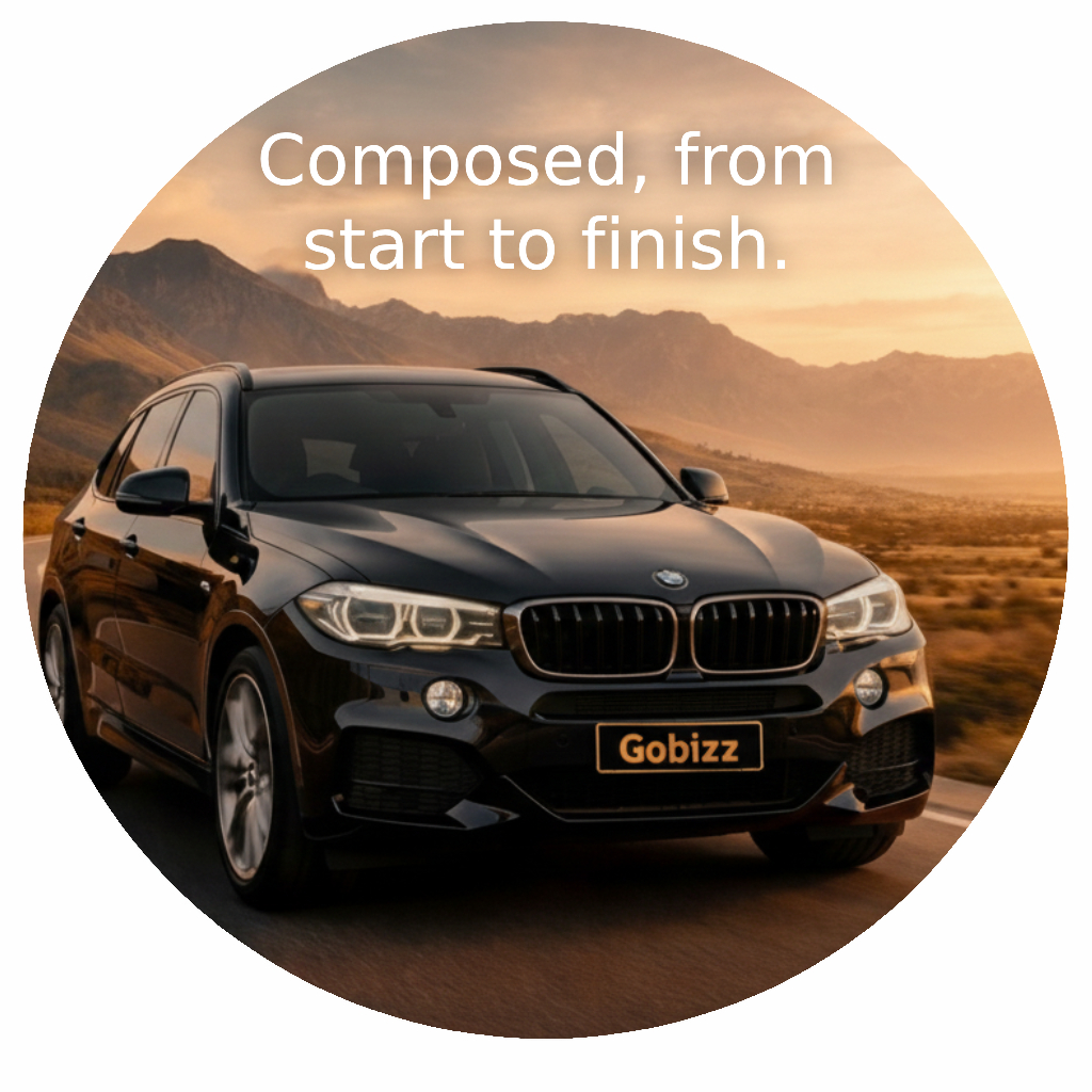 BMW X5 F15 The perfect controlled drive  - Gobizz Car Rental Bangkok
